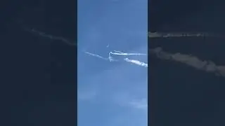 Chinese spy balloon apparently being shot down near Myrtle Beach SC!!
