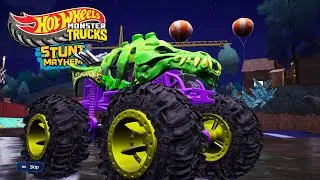Hot Wheels Monster Trucks: Stunt Mayhem SkelesauRus