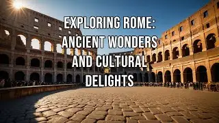 Exploring Rome: Ancient Wonders and Cultural Delights