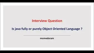 Is Java purely object oriented Language?