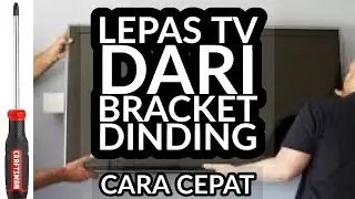 Cara melepas tv darí bracket dinding - Bagaimana untuk mengeluarkan tv dari pendakap di dinding