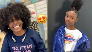 😍4C HAIRSTYLE COMPILATION