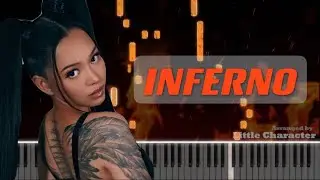 Sub Urban & Bella Poarch - INFERNO (Piano Cover and Piano Tutorial)