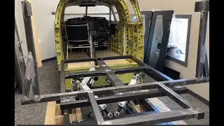 King Air 200 sim - motion platform anchor system