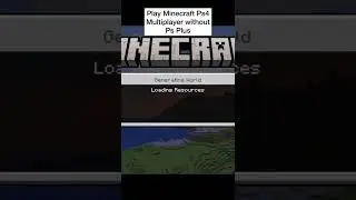 Play Ps4 Minecraft Multiplayer without Ps Plus! | *New Update* 