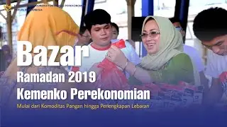 Serunya Bazar Ramadan 2019 di Kemenko Perekonomian
