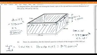 CSEC Mathematics May 2021 paper 2 number 6