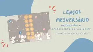 Cenário Para Fotos Mesversário, opções Disponíveis para Gêmeos, simplesmente encantador