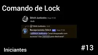 Comando de Lock | Bot Designer For Discord (iniciantes) #13