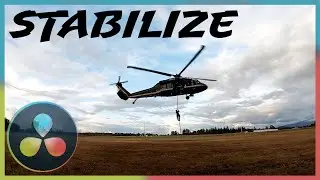 Stabilize Footage in DaVinci Resolve