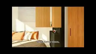 visual 3d interior rumah compact #eksteriordesign #3dvisual #inpirasidesain