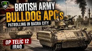 British Army Bulldog APC's Patrolling in Basra City | Iraq | Op Telic 12.