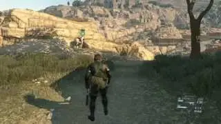Metal Gear Solid V: The Phantom Pain adorable dog