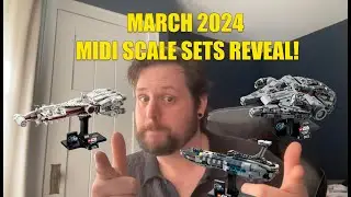 Lego Star Wars March 2024 Midi-Scale ship official reveal!