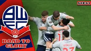 WINNING OUR FIRST EUROPEAN GAME! FC24 Bolton Career Mode
