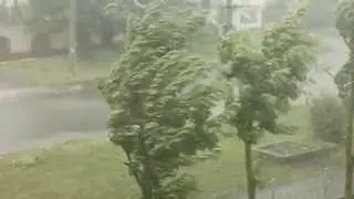Град в Івано Франківську в июле