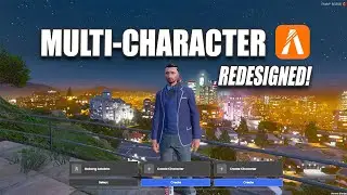 Esx Multi-character redesigned - A new five look - full tutorial