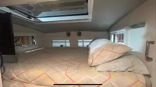 Truckhouse BCT, making the bed.