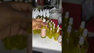 Bottle my new batch of oils with me! 🤎 #shorts | www.naturallydefined.co