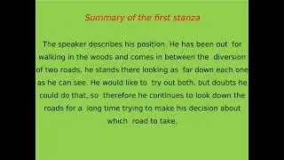 The Road Not Taken Summary & Analysis by Robert Frost