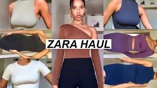 ZARA HAUL & TRY ON | NEW IN + SALE + LIMITLESS CONTOUR COLLECTION | WINTER 2021
