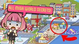 ALL SECRETS IN MIGA WORLD PART 1 🤔✨ | you need to know about this 🤩 ~ monica winsleth