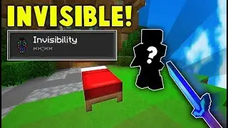 I WON Bedwars Against ALL Invisible Players! (Mod)