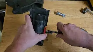 Land rover hitch receiver tear down