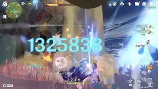 Main Dps Ayaka Pludge Attack | Genshin Impact
