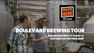 Boulevard Brewing Tour - Scaling and what it takes to keep innovating their beer and process