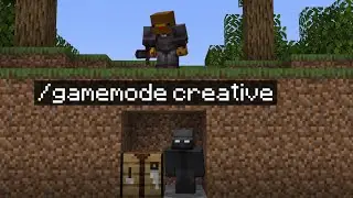 Minecraft Speedrunner VS Creative Hunter