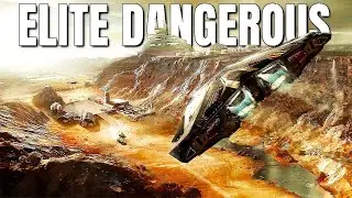 🔴 Elite Dangerous Gameplay No Commentary - Job Hunting and Planet Landing