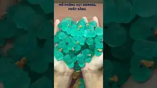 Vịt phát sáng lại cập bến nhiều màu xinh#diyhandmade #handmade #diy