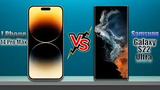 I Phone 14 Pro Max vs Samsung Galaxy S22 Ultra | Full Compare | Tech World lk