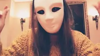 ASMR mysterious masked lady gives you a FACE and SCALP MASSAGE
