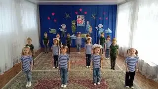Песенный флешмоб ко Дню защитника Отечества от юных лутугинцев