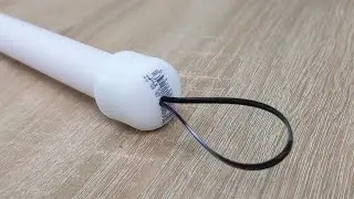 And you didn't even know about such an application of plastic PIPE! A brilliant idea!