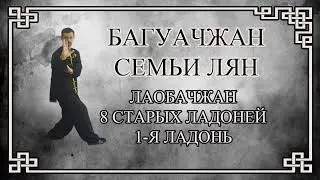 Багуачжан семьи Лян.  8 старых ладоней.  Первая ладонь