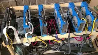 CPU Mining on AMD 5900x, building a space heater out of Nvidia 3070 cards