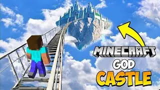I Found Minecraft GOD Floating Castle And This Happened 😱 ( Part - 4 ) | Minecraft hindi video