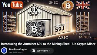 Introducing the Antminer S9J to the Mining Shed!  UK Crypto Miner