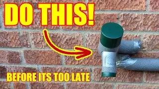Your OUTSIDE Tap can flood INSIDE your home!