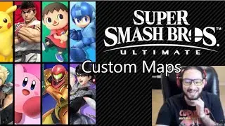 UberHaxorNova Plays Super Smash Bros Ultimate - Custom Maps #2