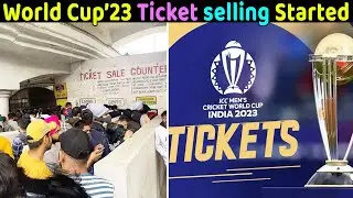 ICC Cricket World Cup 2023 Ticket Selling has been started how to get Tickets India Pakistan Match