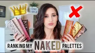 Ranking My Urban Decay Naked Palettes