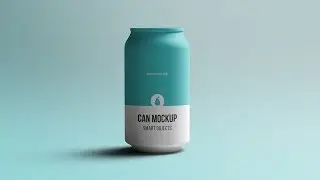 Can Mockup - PSD - Free Download