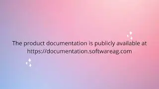 Software AG Product Documentation | webMethods