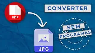 APRENDA CONVERTER PDF EM IMAGEM | ML TECH