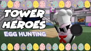 Egg Hunting 2/Coin Grind! Hiloh In Walmart? •Tower Heroes• | Roblox