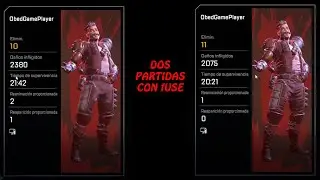 Apex Legends #12 || Dos partidas con Fuse || Temporada 8